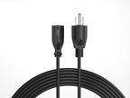 12Ft Power Extension Cord Cable Extender - Image 5