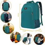 MATEIN Slim Laptop Backpack, Anti Theft 15.6 inch Computer Travel Backpack - Image 2