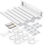16" Ultra-Thin Under Cabinet Lighting Wireless, Aluminum Alloy Under Counter - Image 7