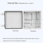 Junction Box, ABS Plastic IP65 Waterproof Dustproof Universal Electrical - Image 4