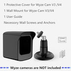 PEF Mount for All New Wyze Cam V4 and V3, Weatherproof Protective Cover and 360 - Image 7