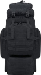 80L Hiking Backpack Men Camping Backpack, Waterproof MOLLE Military Tactical by Vaupan