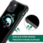 for iPhone 15 Plus Case, Skeleton Winding Snake Pattern Graphic Design Girl Boy - Image 3
