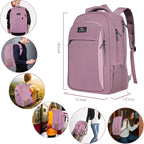 MATEIN Personal Item Backpack 18 * 14 * 8, Underseat 15.6 inch Travel Laptop - Image 3