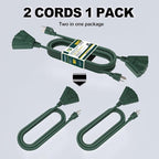 EP 2 Pack 10 Ft Outdoor Extension Cord - Image 3