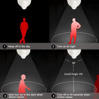 Motion Sensor Light Bulbs, Aukora 12W E26 Motion Activated Dusk to Dawn - Image 3