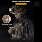 Tactical Airsoft Gear, MOLLE Vest Phone Holder, Universal Chest Phone Board - Image 2
