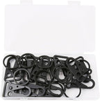 12 Sets Tactical Snap Hooks, Paracord Bracelets, Use - Image 5