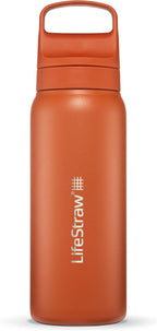 LifeStraw Go Series — Insulated Stainless Steel Water Filter Bottle by LifeStraw