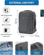 ECOHUB 17'' Travel Backpack, Personal Item Backpack - Image 3