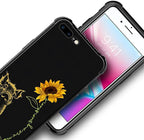 Case for iPhone 7 Plus/8 Plus, Soft Silicone Hard Acrylic Protection, Sunshine - Image 4