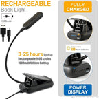 VAVOFO Clip On Rechargeable Reading Light, 7 LEDs - Image 4