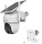 Gutter Mount for AOSU Solar Security Cameras Outdoor Wireless and ANSQUE by Unknown