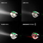 Energizer Vision LED Rechargeable Headlamp, Water Resistant Bright LED Headlamp - Image 4
