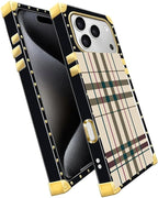 for iPhone 17 Pro Max Case Luxury Golden Decoration - Image 3