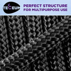 TECEUM 5/32" Paracord Rope 1000 – 1000ft / 200ft / 100ft / 50ft – Tactical - Image 7