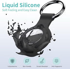 Compatible with AirTag Holder Case Keychain 2 Pack, - Image 6