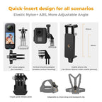 K&F CONCEPT Accessories Set for GoPro Hero 13/12/11/10/9/8/7/6/5/4/DJI Osmo - Image 6