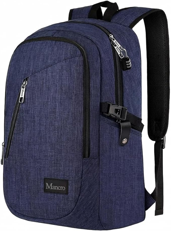 Mancro 17.3 in Business Laptop Backpack - Image 9
