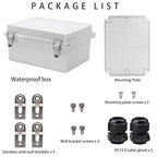 Outdoor Waterproof Electrical Box Junction Box Weatherproof IP67 ABS Plastic - Image 4