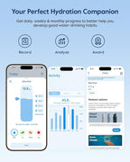 BOOST Smart Water Bottle with Reminder & Tracker, Double Wall Vacuum Insulated - Image 3