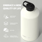 1 Gallon Water Bottle Insulated, BPA Free&Leak Proof, 128oz Stainless Steel - Image 8