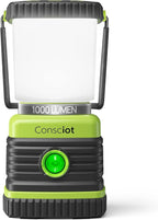 LED Camping Lantern, Consciot Battery Powered LED Lantern Flashlight, 4 Light by Consciot
