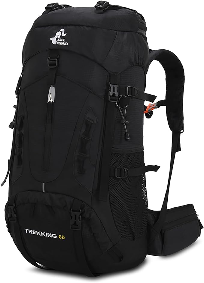 Bseash 60L Hiking Camping Backpack by Bseash