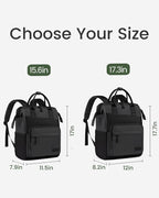 LOVEVOOK Laptop Backpack for Women, 17 Inch Travel Backpack for Work College - Image 8