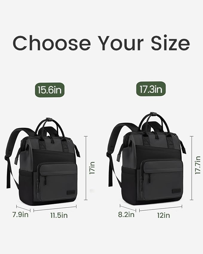 LOVEVOOK Laptop Backpack for Women, 15.6 Inch Travel Backpack for Work College - Image 8