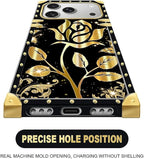 for iPhone 17 Pro Case Luxury Golden Decoration - Image 5