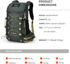 MOUNTAINTOP 35L Hiking Backpack, Lightweight Outdoor Travel Camping Daypack - Image 2