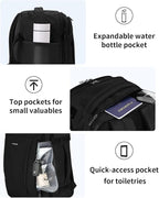 ECOHUB 17'' Small Travel Backpack, United Airlines Personal Item Bag - Image 5
