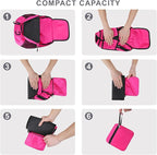Lightweight Hiking Backpack 18L Packable Foldable Small Daypack Collapsible - Image 8