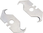 TAODAN 10PCS 1.92x0.74x0.23inch Multipurpose Carbon Steel Hook Shaped Blade - Image 2