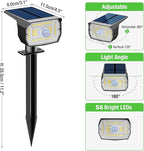 nipify 10 Pack Solar Lights Outdoor Waterproof, 3 Modes Motion Sensor Spot - Image 6