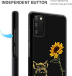 for Samsung Galaxy S20 FE Case, Pig Sunflower Yellow Sunshine Pattern Graphic - Image 2