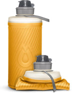HydraPak Flux - Collapsible Backpacking Water Bottle - BPA Free, Ultra Light by Hydrapak