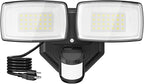 Onforu 32W Plug in Motion Sensor Lights Outdoor, 3200LM Motion Flood Light Dusk by Onforu