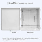 LeMotech Electrical Box, IP67 Waterproof Hinged Cover Stainless Steel Latch - Image 6