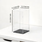 SVENJBB Display Case for Red Vine Bottle, Acrylic Box for Trophy and Toy Figures - Image 2