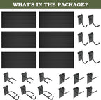 Gun Wall Mount Display Heavy Duty Adjustable Indoor Gun Rack Wall Rack Storage - Image 7