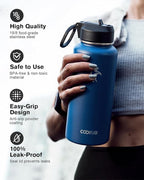 Coolflask Water Bottle 32 oz Insulated - Image 3