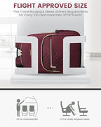 LOVEVOOK Laptop Backpack Purse for Women, Work Business Travel Computer Bags - Image 8
