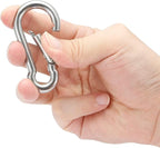 sprookber Stainless Steel Spring Snap Hook Carabiner - Image 4