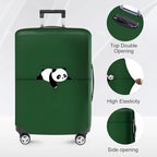 ANNA QUEEN Panda Travel Luggage Cover- Cartoon Cute Stretchable Airplane - Image 2