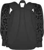 cfpolar 17 Inch Backpack Dark Gray Cheetah Leopard Print Laptop Bag Shoulder - Image 3