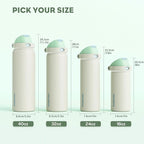 POWCAN 18 oz Steel Insulated Water Bottle: 2-in-1 Push-Button Spout & Flip - Image 8