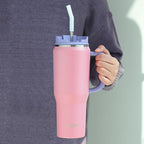 EALGRO 50 oz Tumbler with Handle, Insulated Tumblers with Lid and Straw - Image 6