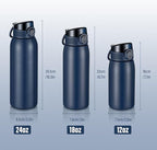 Insulated Water Bottle 18 oz - Image 7